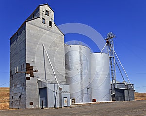 Wheat Granary Storage Palouse Washington State