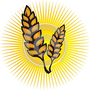 Wheat logo