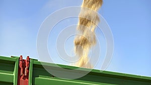 Wheat Unloading - Montage