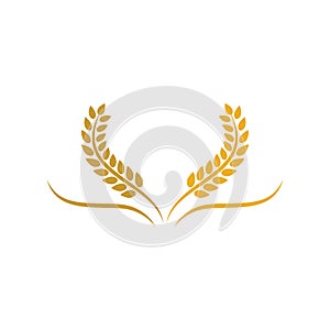 Wheat vector icon