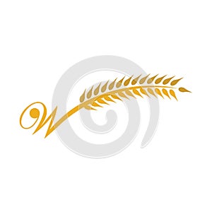 Wheat vector icon