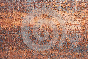 Wheathered rust and scratched steel texture useful for background