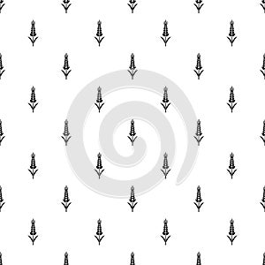 Wheaty wheat pattern vector seamless