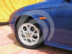 Wheel of Alfa Romeo 156