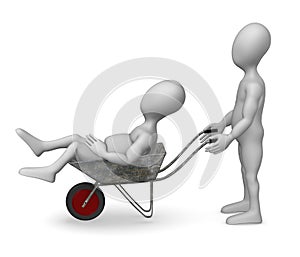 Wheel-barrow