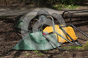 Wheel barrows