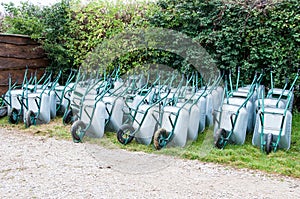 Wheel barrows
