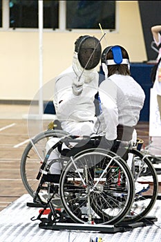 Kolo židle oplocení invalidní osoby 