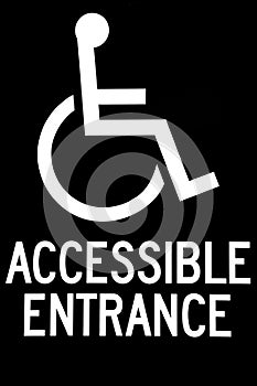 Wheel Chair Sign