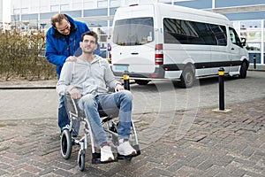 Wheel chair taxi