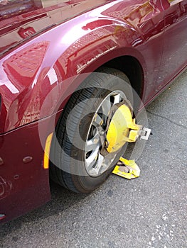 Wheel Clamp, Wheel Boot, Parking Boot