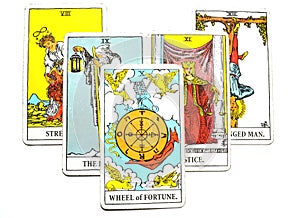 Wheel of Fortune Tarot Card Growth Abundance Good omen