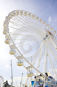 Wheel funfair