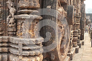 Wheel of Konark temple