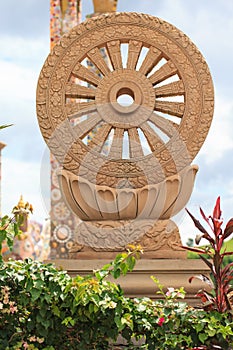 Wheel of Law or Dhamma-Jakra