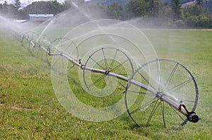 Wheel Line Irrigation System