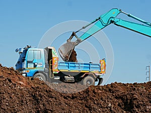 Wheel Loader Excavator And Tipper Dumpe