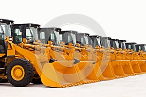 Wheel loader fleet