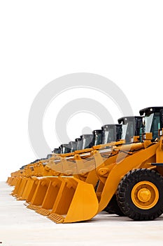Wheel loader fleet