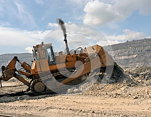 Wheel loader machine