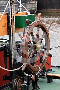 Wheel of a Ship