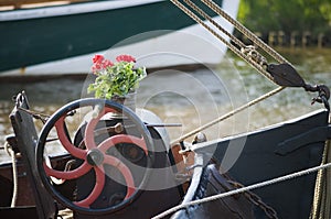 Wheel steamer detail