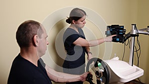 Wheel therapy, Rehabilitation device, Steering therapy