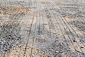 Wheel track