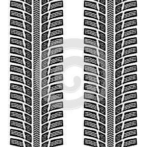 Wheel tyres background