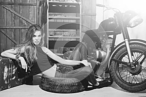 Wheel and vehicle service, motorcycling, hobby, beauty and fashion, traveling photo