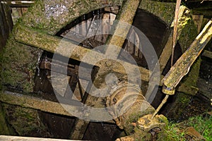 Wheel of the watermill