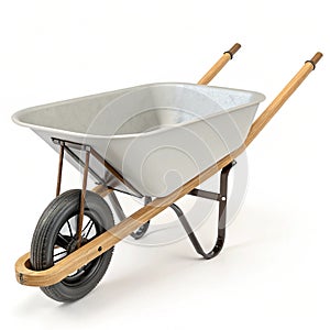 Wheelbarrow 3D icon