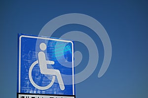 Wheelchair Accessible Sign