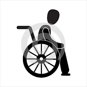 Wheelchair and disabled icon