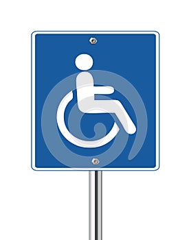 Wheelchair Handicap Sign