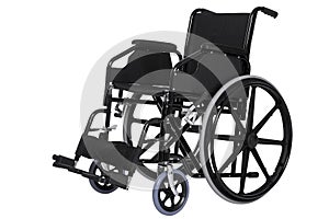 Wheelchair isolated clipping path