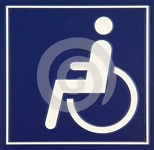 Wheelchair sign