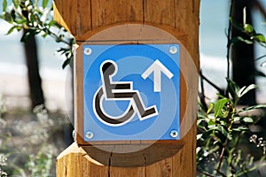 Wheelchair sign