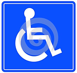 Wheelchar sign