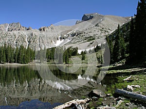 Wheeler Peak in Great Basin National Park photo