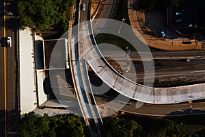 Wheeling Tunnel Entrance + Highway Ramps - Interstate 70 - Wheeling, West Virginia