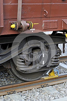 Wheels freight wagon