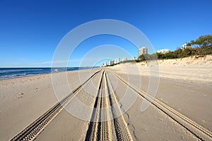 Wheels india on beach