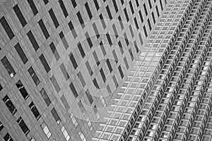Where business creating future. Skyscraper modern city architecture. Modern building architecture. Sky reflects in