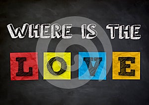 Where is the love photo