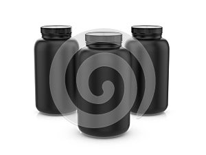 Whey protein containers