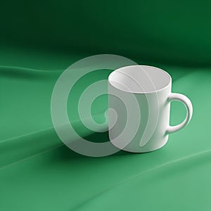 Which appears slightly wrinkled, creating subtle shadows and