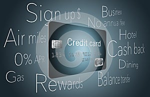 Which credit card should you choose? There are many options from air miles rewards to cash back bonuses and more. photo