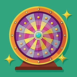 Whil of fortune vector illustration