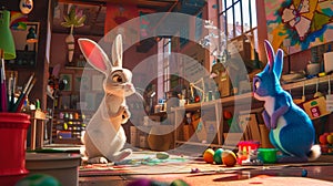 A Whimsical Easter Bunny Adventure